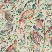 Voyage - Graystoke - Fig - Large Fabric Remnant - 49cm Long x 138cm Wide