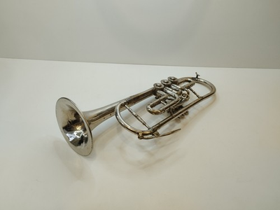 #ad Rare Soviet Kyiv Trumpet 1958 USSR Brass Instrument For Parts Or Repair Project $100.00