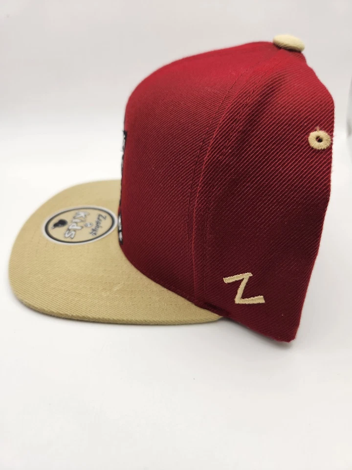 KIDS Zephyr Florida State Seminoles “Shibuya" Structured FLAT Bill ADJ Hat NWT - Image 3 of 4