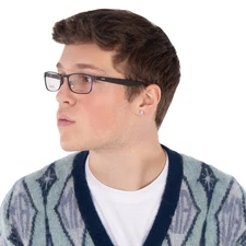 Hugo Boss Demo Rectangular Men's Eyeglasses HG 0209 00VK 54 HG 0209 00VK 54