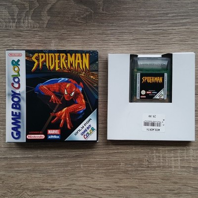 Spider-Man in OVP Nintendo Gameboy Color Spiel Boxed Game NOE