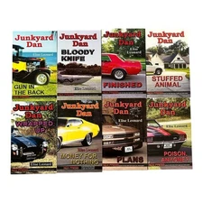 JUNKYARD DAN Series Lot of 8 Chapter Books BOY MYSTERIES Out of PRINT HTF PB