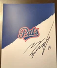 Maddox Schultz Signed Regina Pats Team Logo 8x10 Photo 2028 NHL Draft