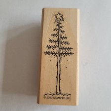 Christmas Tree with Star 2002 Stampin' Up