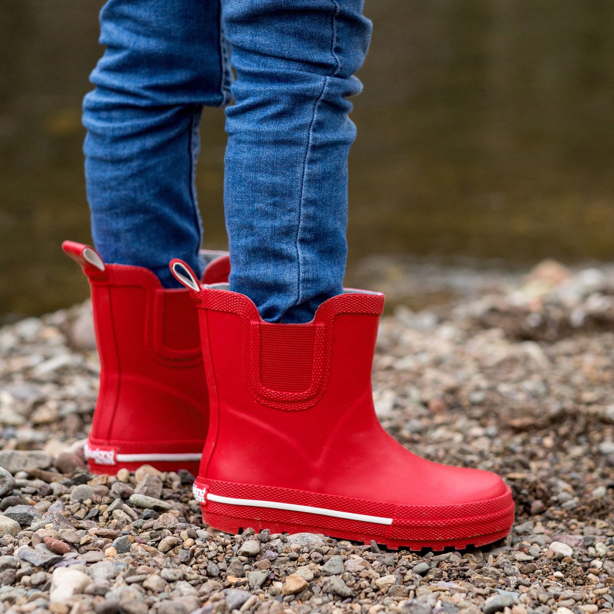 Stivali Gomma Bambino Stivali Di Gomma Viking Indie Active - Unisex Per Bambini, Impermeabili 100% Stivali Gomma Ragazzo