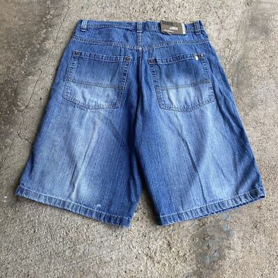 パンツ 90s 00s SOUTHPOLE shorts  buggy Vintage Southpole Shorts Mens 34 Blue Denim Jean Baggy