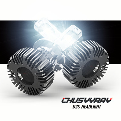 D2S D2R LED Headlight Bulbs Replace HID Xenon Super White Conversion Kit
