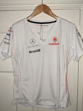 McLaren Mercedes-Benz Formula 1 Team Ladies T-Shirt 2007 Edition Size Large