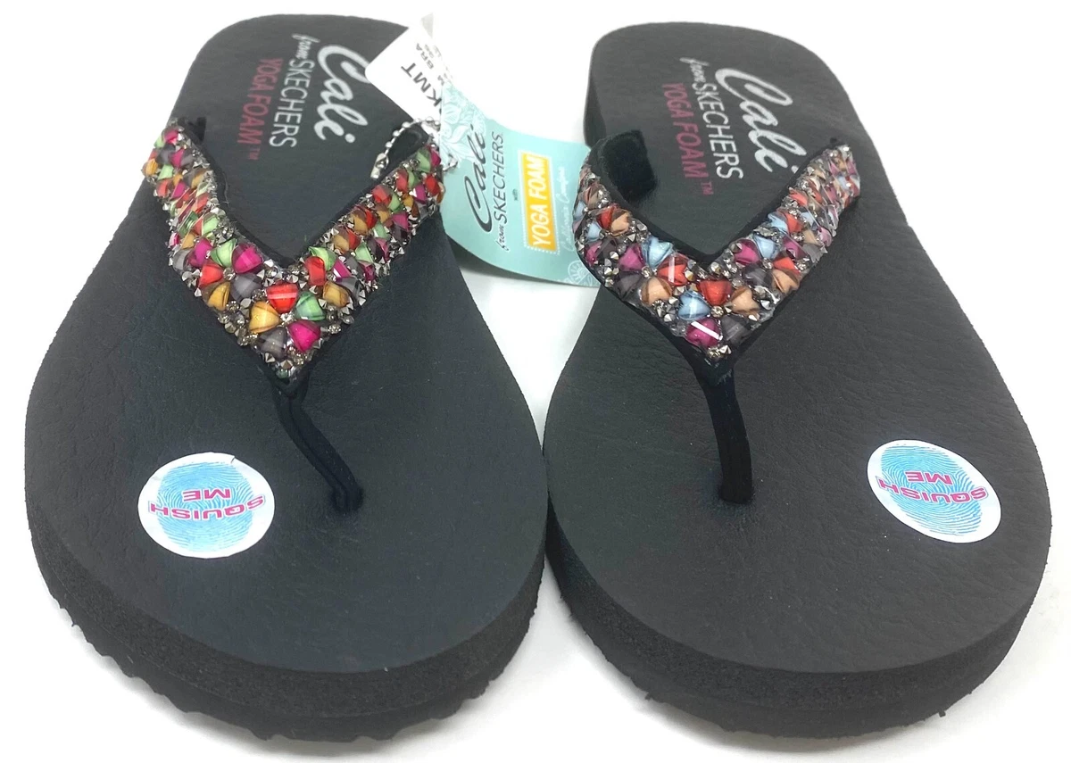 Women's skechers cali meditation daisy delight sandals 2025