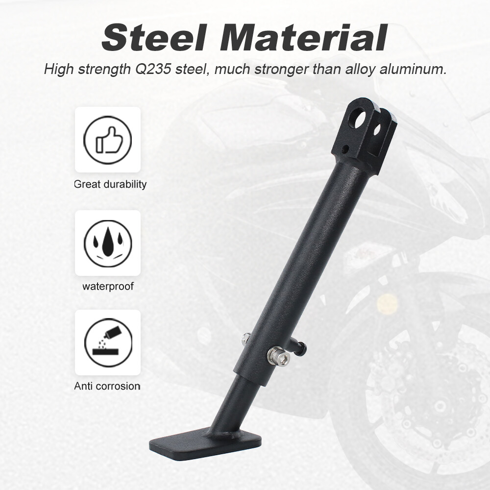 1 PC Adjustable Single Kickstand Side Stand Fit For Kawasaki