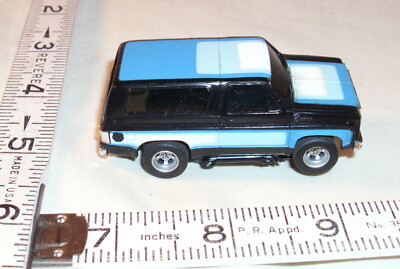 AURORA AFX CHEVY BLAZER 4X4 HO SLOT CAR 1970s IN BLACK SHARP | eBay
