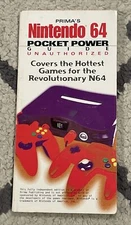 Prima Nintendo 64 Pocket Power Code Tips Cheat Book Video Game N64 Mario Kart+++