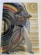 2017 Bowman High Tek Auto Gold Rainbow Auto /50 Willie Calhoun #BHT-WC 
