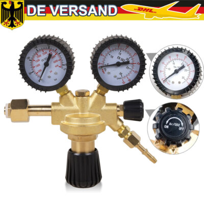 Druckminderer Schutzgas MIG MAG WIG Druckregler Argon Co2/Stickstoff Manometer