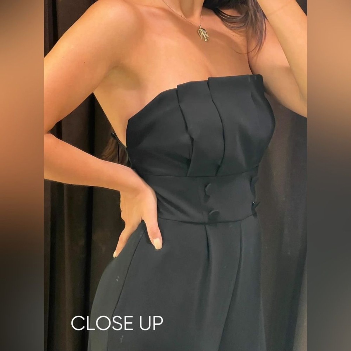 ZARA Strapless long jumpsuit 7969/ 241 | eBay