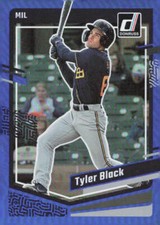 2023 Donruss Baseball Tyler Black #136    Holo Blue