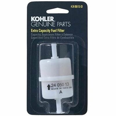 KOHLER 24 050 13-S1 Engine Fuel Filter 15 Micron With 1/4-Inch Inside Diameter
