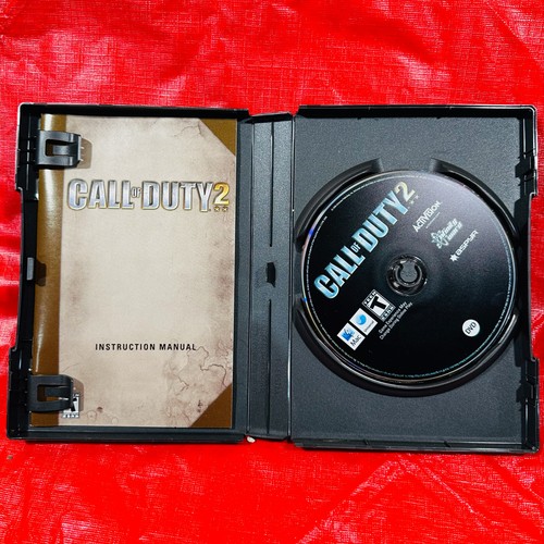 CALL OF DUTY 2 Video Game Computer MACDVD-ROM Manual & Key - Picture 3 of 3