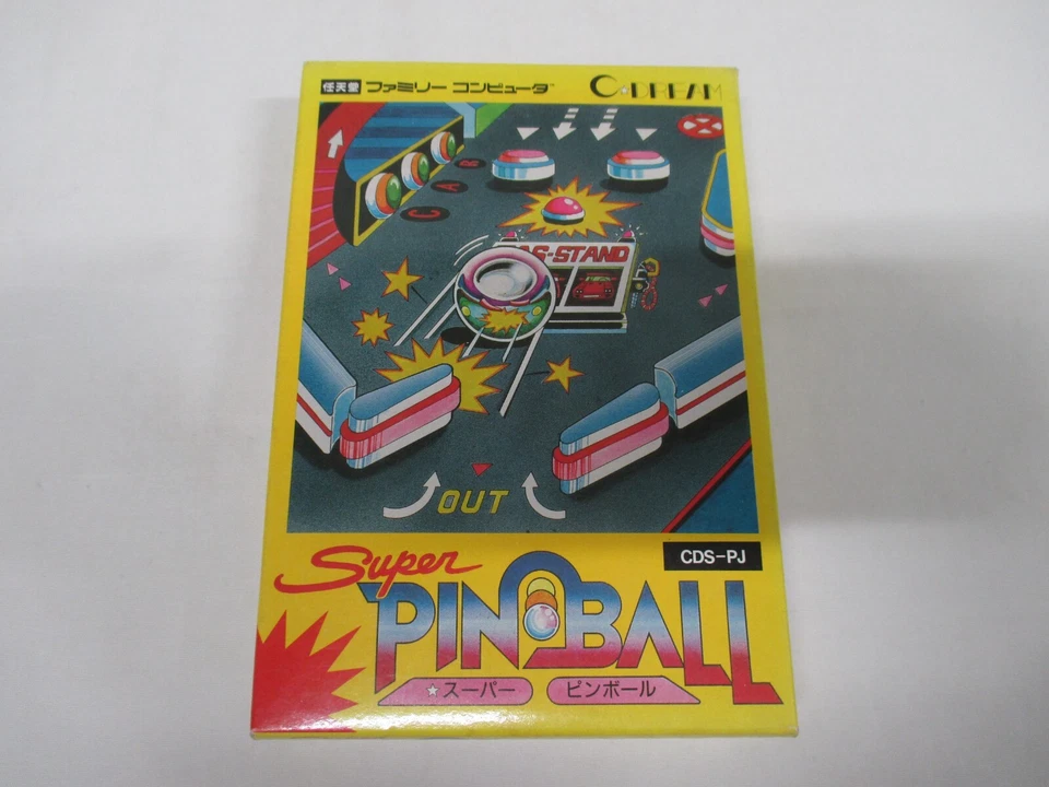 NES -- Super Pinball -- New!! popular. Famicom, JAPAN Game. 10290 - Image 2 of 4