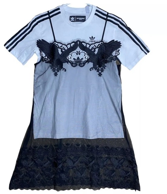 adidas Lace T-Shirt Dress Bangkok Black 