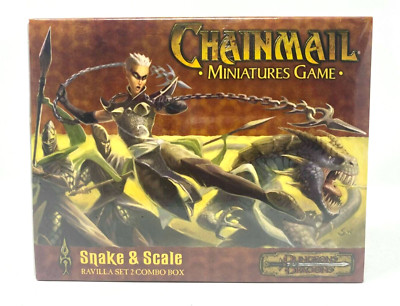 D&D Minis Dungeons and Dragons Chainmail: Snake & Scale Ravilla Set 2 Combo Box