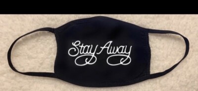 Brand New Black Face Mask Post Malone Stay Away