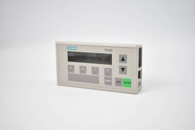 Siemens Front + Backcover TD200 Panel 6AV3503-1DB10 ( 6AV3 503-1DB10 ) B