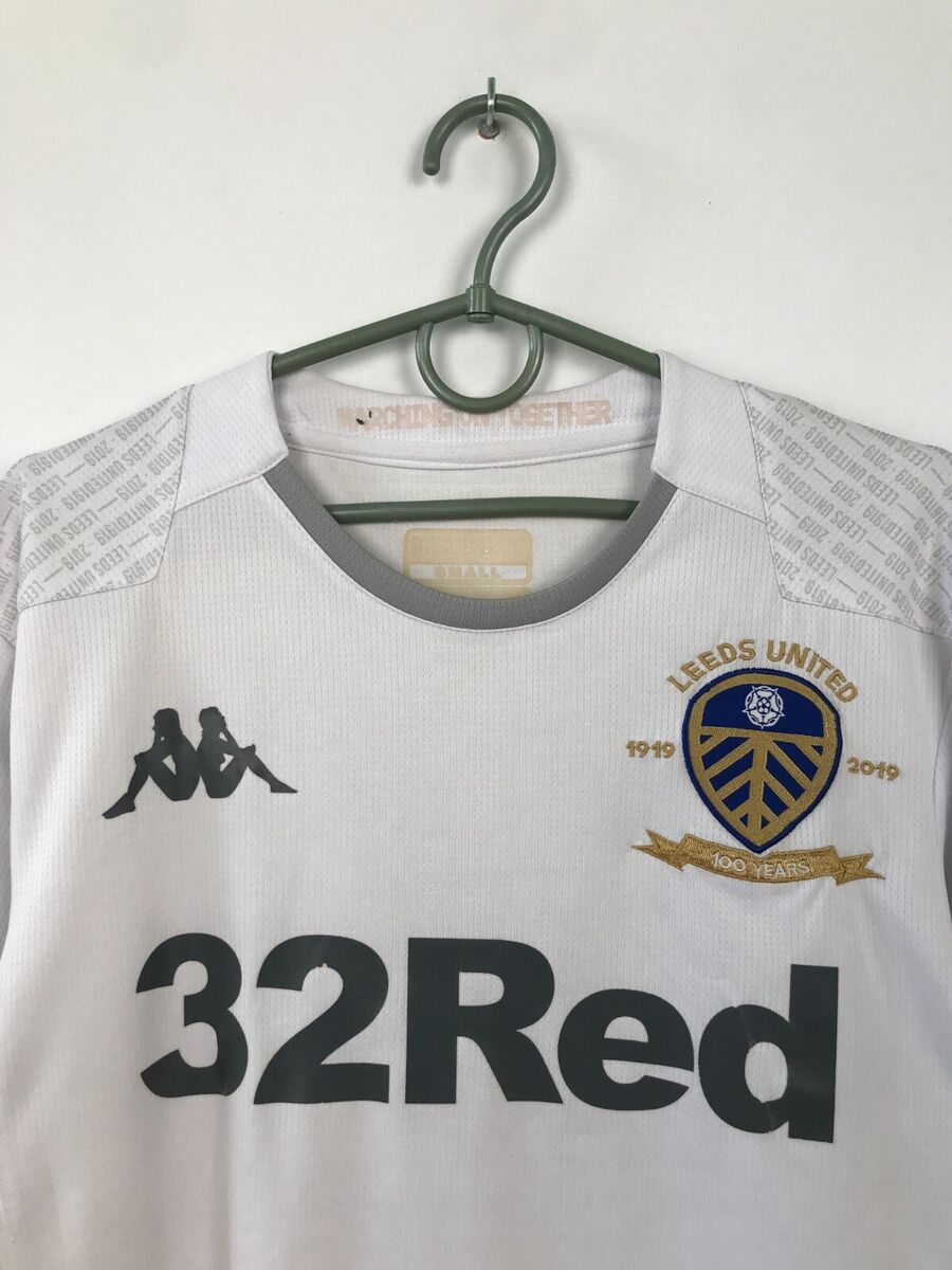 LEEDS UNITED 2019 2020 HOME FOOTBALL SHIRT MENS KAPPA JERSEY LEEDS UNITED 2019 2020 HOME FOOTBALL SHIRT MENS KAPPA JERSEY