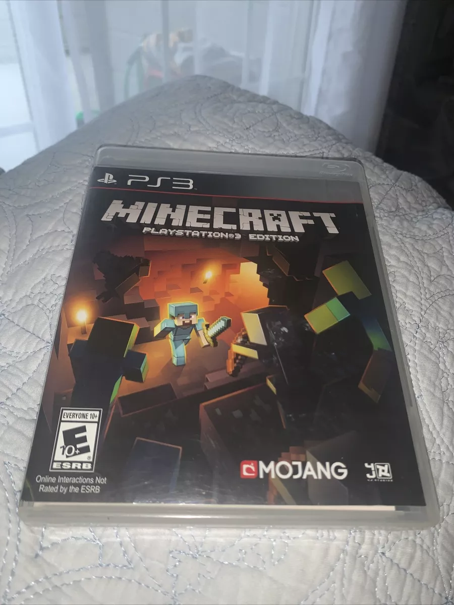 Minecraft -- PlayStation 3 Edition (Sony PlayStation 3, 2014)