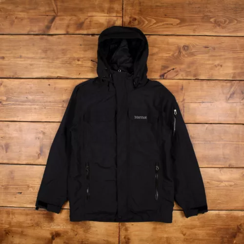 Vintage Marmot Outdoorjacke S Membrain schwarz