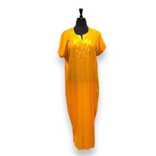 Women's Cotton Budget Friendly Everyday Floral Caftans - Picture 31 of 32