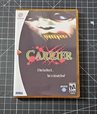 Dreamcast Carrier Custom Case With Insert - NO Game or Manual