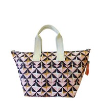 Oilily Ruffles Geometrical Handbag Mhz Schultertasche Henkeltasche Rose