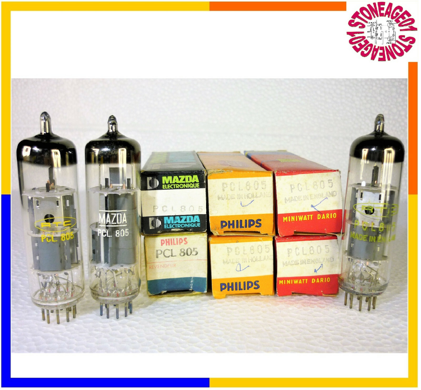 Valvola EAF42 / 6CT7 NOS - Philips Mazda Miniwatt - 1 Pezzo Testato