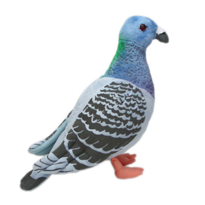 Taube Plüsch Kuscheltier Vogel Stadttaube Stofftier Plüschtier 20 cm hoch