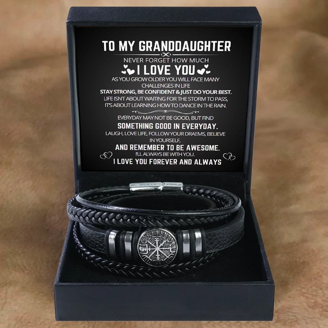 to my granddaughter bracelet gift for Birthday Christmas