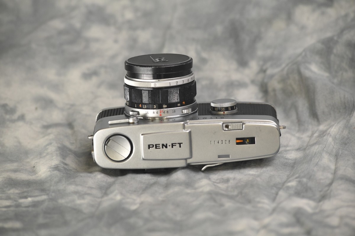 Olympus PEN FT - Zuiko Auto S 38mm f/1.8 Lens - Half Frame