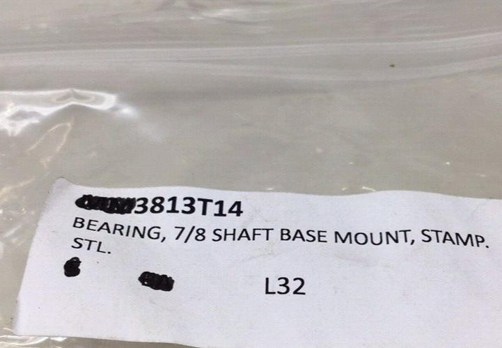 Triangle 3813T14 Mounted Sleeve Bearing High Speed Oil Embedded 7/8