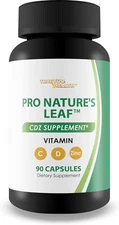 Pro Nature's Leaf CDZ & Turmeric Supplement - Immune Support, Vitamin C D Zinc