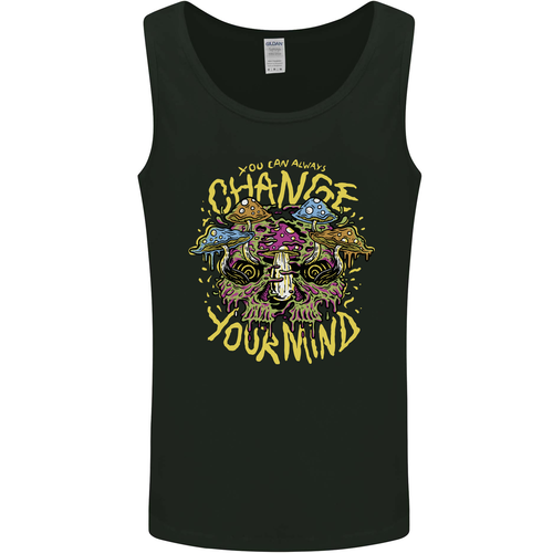 Débardeur Melting Smiley Visage LSD Graphique - T-shirt Décontracté Fun Pour Homme Et Femme