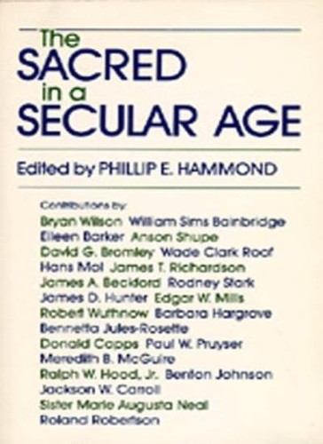 Sacred Secular Age (Paper): Toward Revision in the Scientific St | eBay