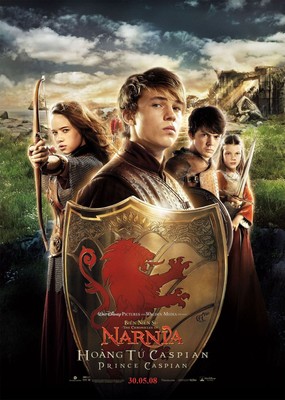 Die Chroniken von Narnia _ Prinz Kaspian von Narnia _ 5 Poster Leinwand Film Druck