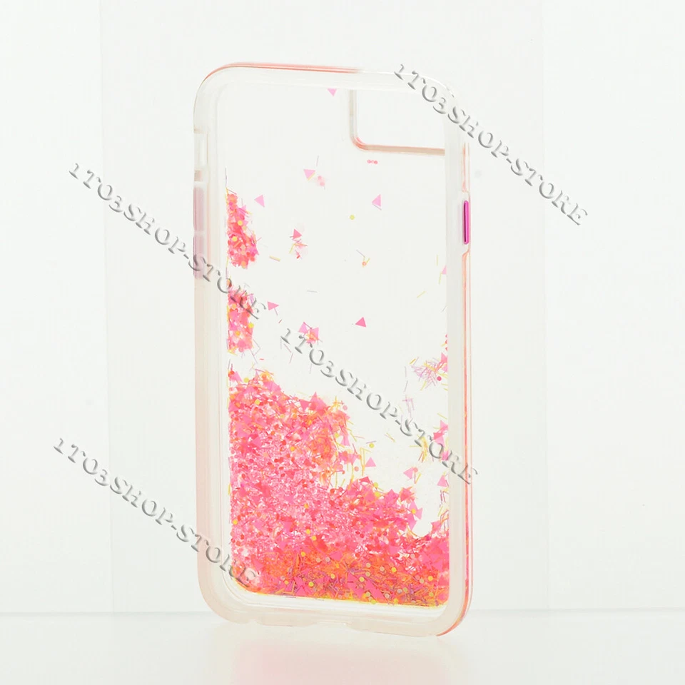 Funda Mate iPhone SE 2022 2020 iPhone 7 iPhone 8 6s - Cascada Rosa Brillo Foto 4 de 4