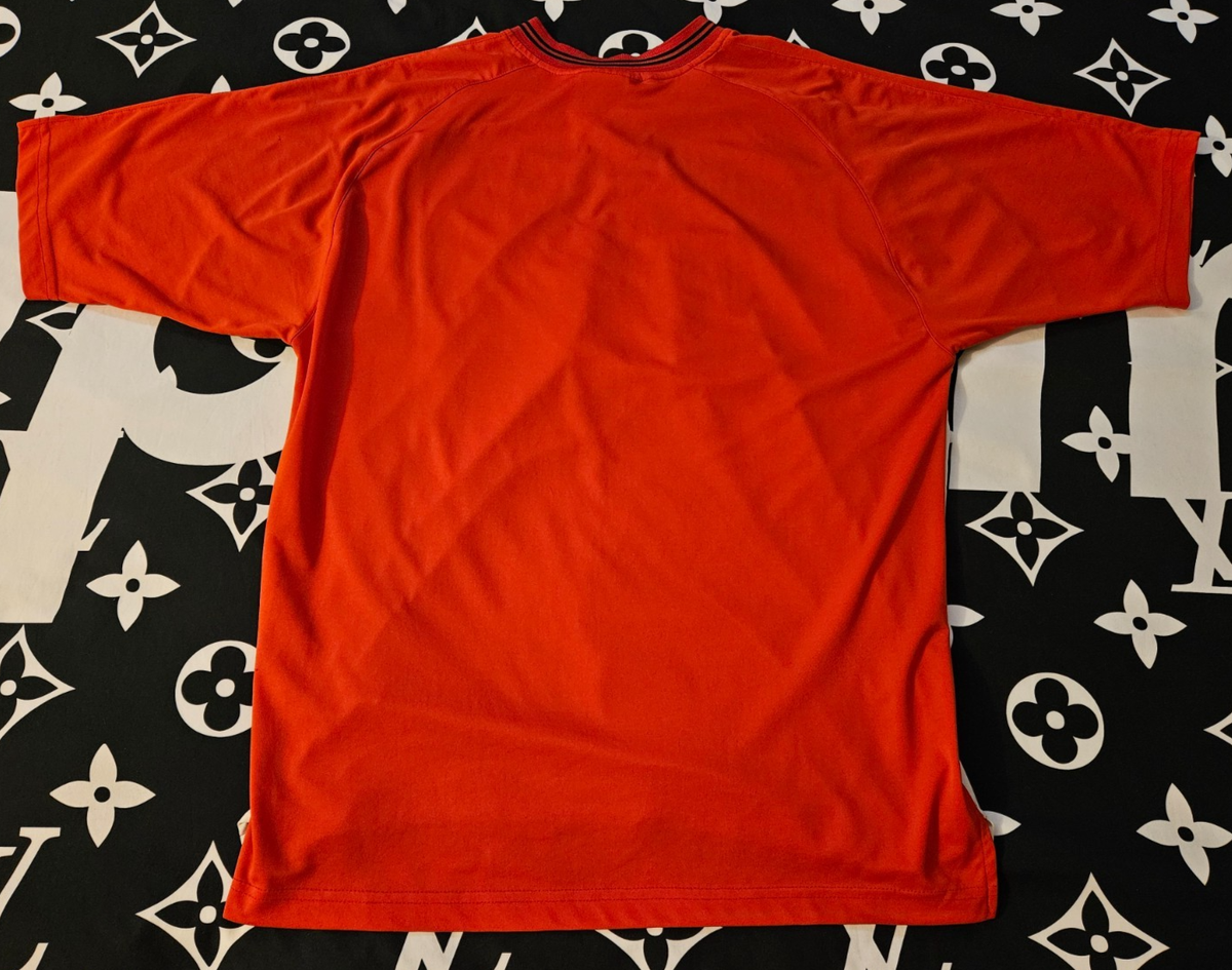 WU TANG CLAN Vintage Hip Hop Jersey 1996 Red White Black Official
