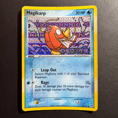 ポケモンカード Magikarp 未開封 MAGIKARP #64/107 Eng Holo Ex Deoxys Stamped 2005 - Pokemon