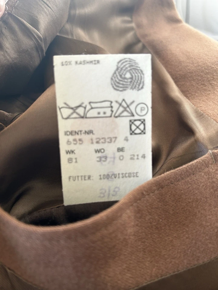 Hugo Boss 42R US Mens Blazer Carmel Brown Sports Coat Jacket  Corleone Swissmade - Image 3 of 4