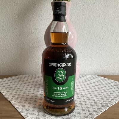 Springbank 15 Jahre Single Malt Scotch Whisky Campbeltown 700 ml 46%