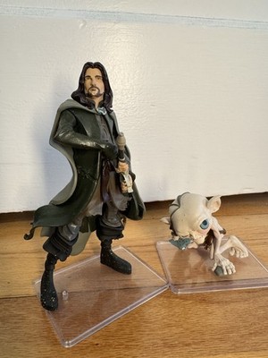 WETA Lord of the Rings LOTR Aragorn & Gollum Mini Epics Loose PLEASE READ