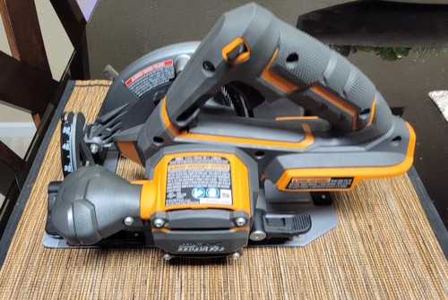 RIDGID BRUSHLESS 18V 7-1/4" Circular Saw R8653B NEW OPEN BOX - Picture 4 of 7