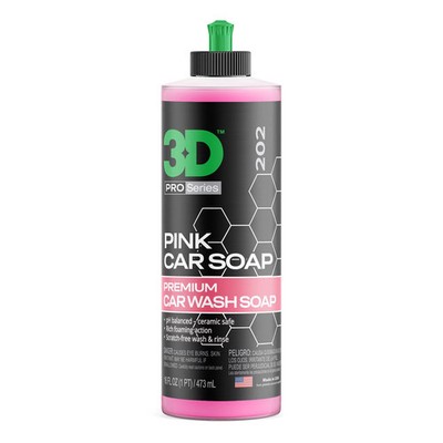 3D Pink Car Soap Autoshampoo - auch für Schaumkanonen 473ml